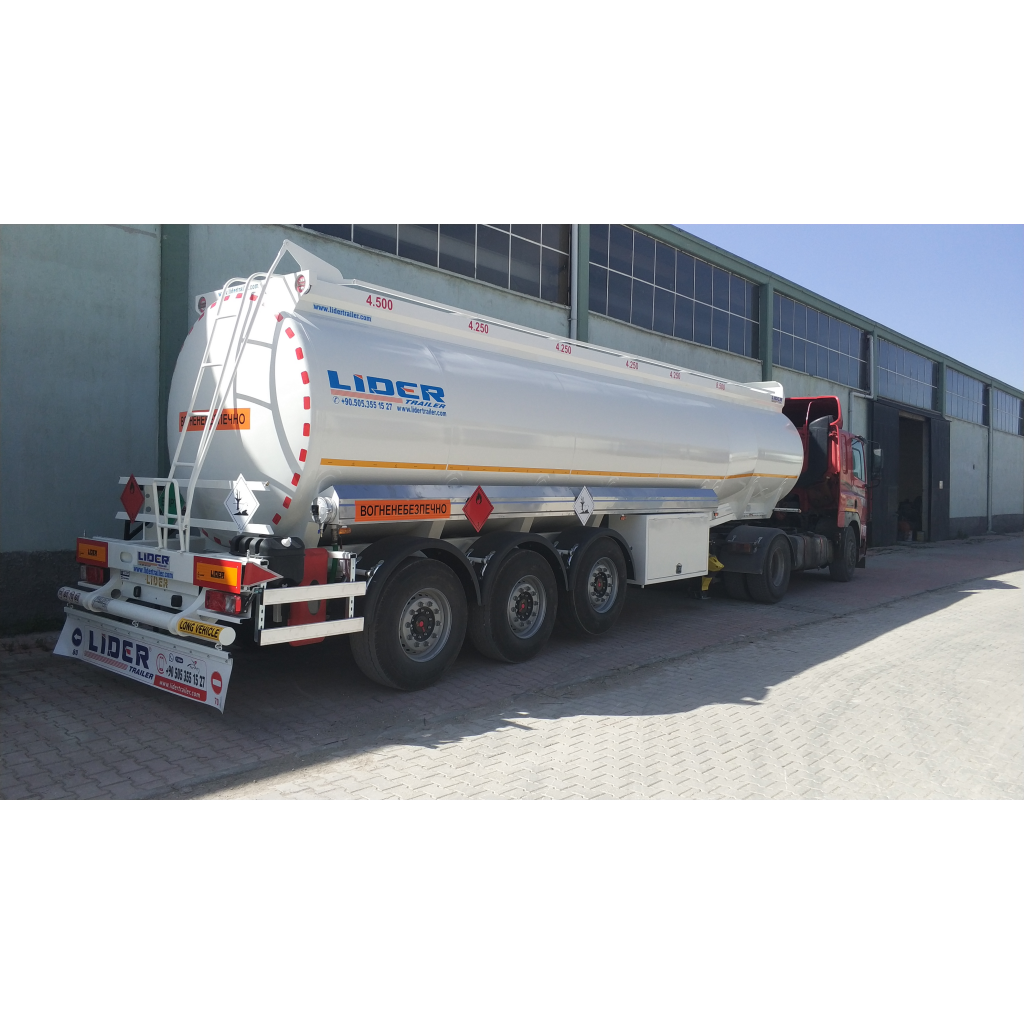 3 Axle Fuel Tanker Semi Trailer 