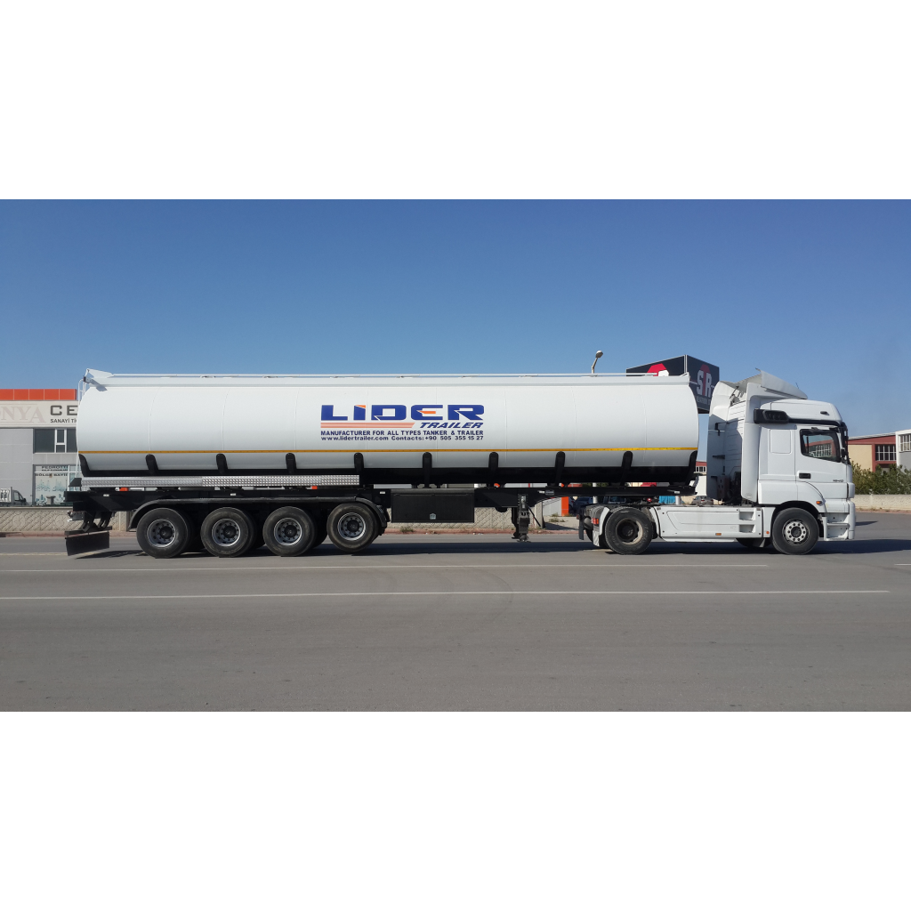 4 Axle Fuel Tanker Semi Trailer